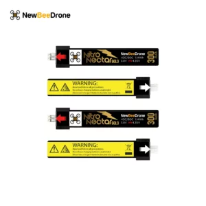 NewBeeDrone Nitro Nectar Gold 300mAh 1S HV LiPo Battery (4 Pack) 1 - NewBeeDrone