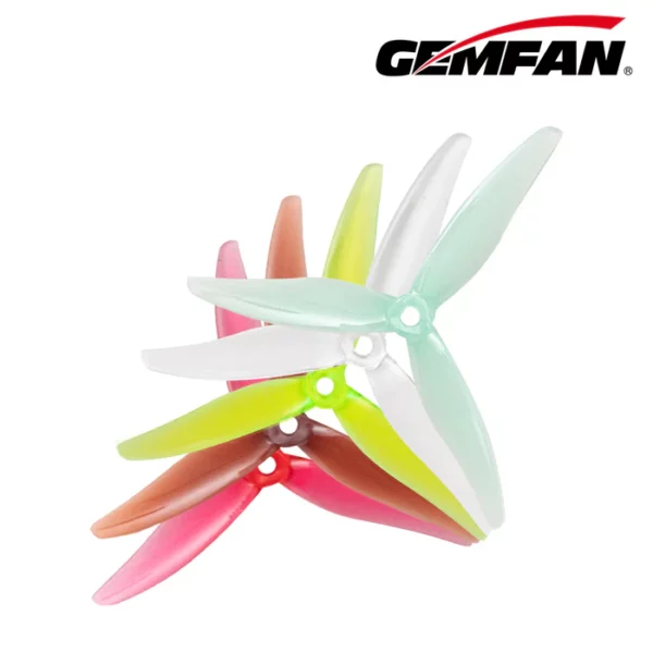 GEMFAN 51366MCK Rev3 5-inch Propellers (Pick your color)