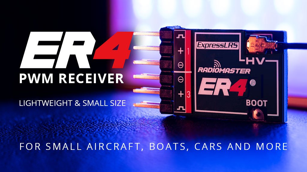 Radiomaster ER4 2.4GHz ELRS PWM Receiver 15 - RadioMaster