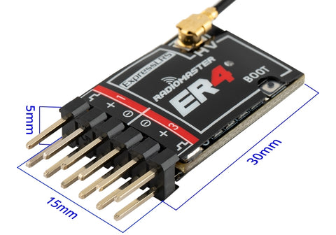 RadioMaster ER4 2.4GHz ELRS PWM Receiver