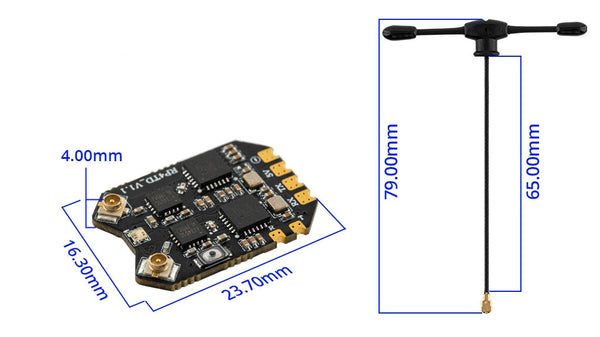 RP4TD ExpressLRS 2.4GHz Diversity Receiver