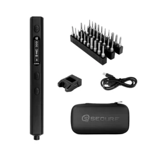 Sequre Smart Electric Screwdriver Kit- ES666 Kit w/ 30 screwdriver tips 9 - Sequre