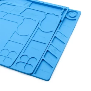 Sequre Magnetic Silicone Build Mat w/ screw holders (3 Size and Color Options) 16 - Sequre