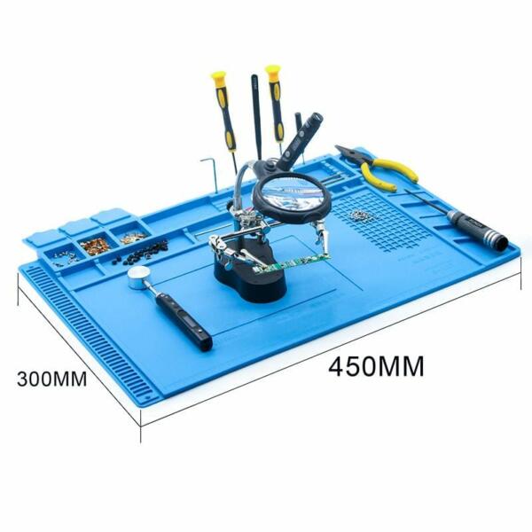 Sequre Magnetic Silicone Build Mat w/ screw holders (3 Size and Color Options) 5 - Sequre