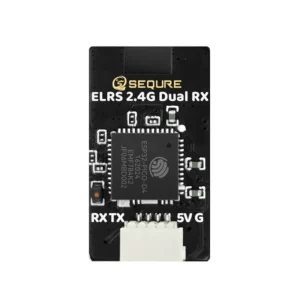 Sequre 2.4GHz High Quality ELRS Receiver w/ Plug - Dual Antenna 80mm+ 220mm 9 - Sequre