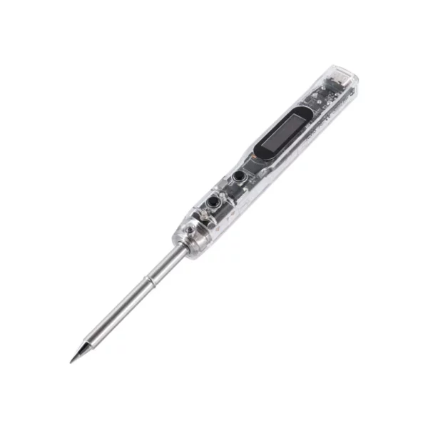 Sequre Soldering Iron- S1012 Pro Max (TS-B2 Tip) (Transparent) 1 - Sequre