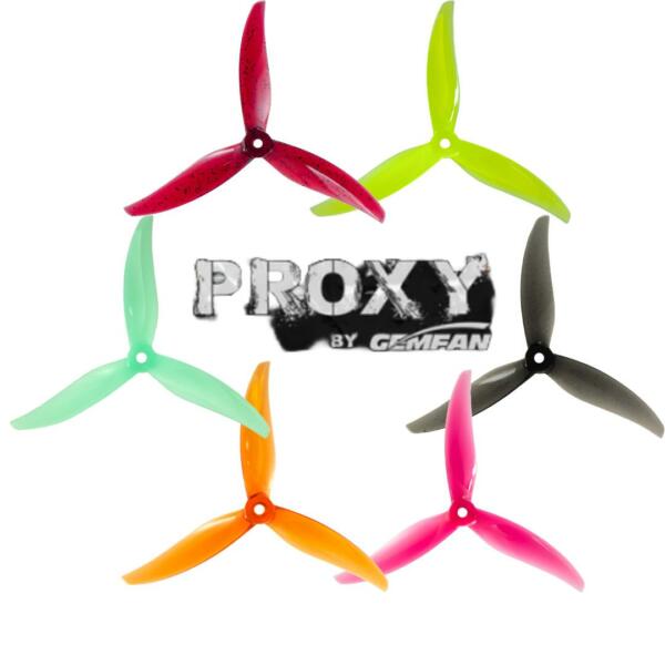 Gemfan Proxy 5127.5-3 5" FPV Freestyle Propellers (Pick your color) 1 - Gemfan