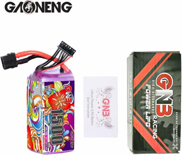 GAONENG GNB 1500mAh 22.8V 6S 120C XT60 LiPo Battery 4 - Gaoneng GNB