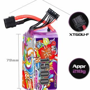 GAONENG GNB 1500mAh 22.8V 6S 120C XT60 LiPo Battery 6 - Gaoneng GNB