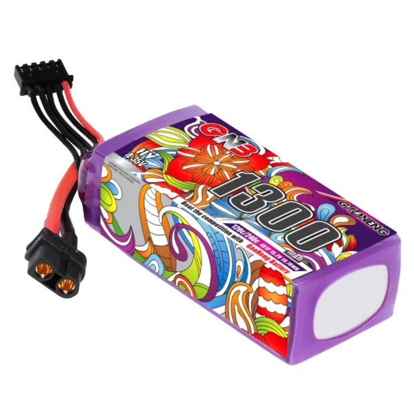 GAONENG GNB LiHV 4S 15.2V 1300mAh 120C XT60 LiPo Battery 1 - Gaoneng GNB