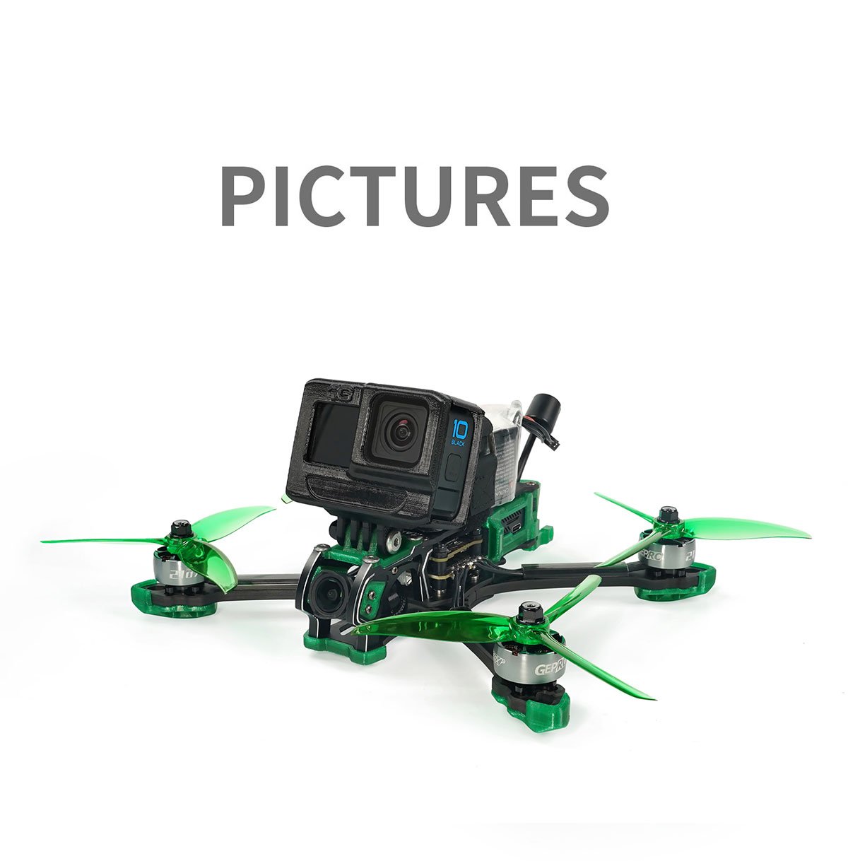 GEPRC MARK5 DJI O3 FPV Freestyle Drone | GREEN, 6S, ELRS 2.4Ghz 30 - GEPRC