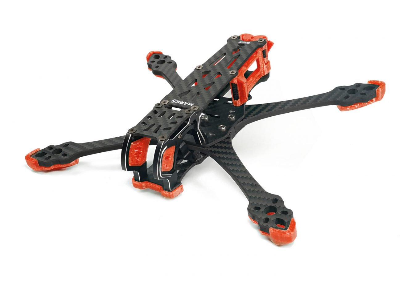 GEPRC FPV Freestyle Frame MARK5 Pro O3- Squashed X Green 28 - GEPRC