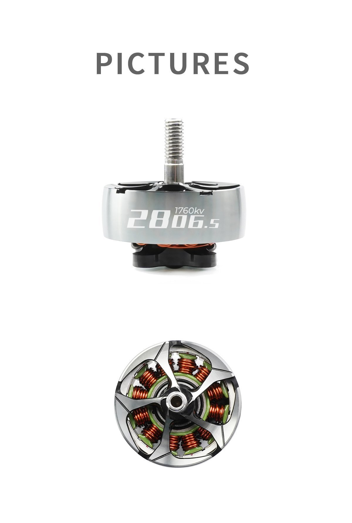 GEPRC SPEEDX2 2806.5 1350kv 7" Motor 23 - GEPRC