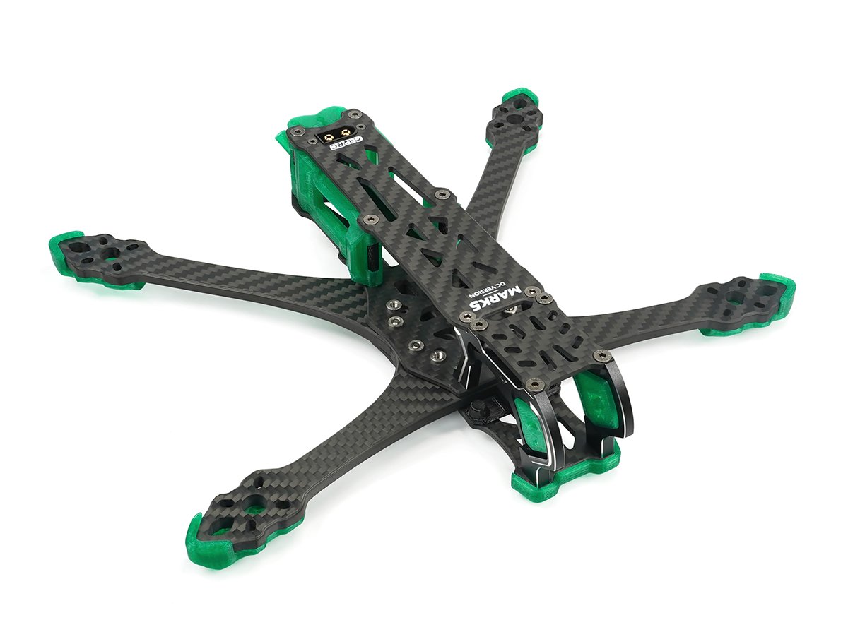 GEPRC FPV Freestyle Frame MARK5 Pro O3- Deadcat Green 20 - GEPRC