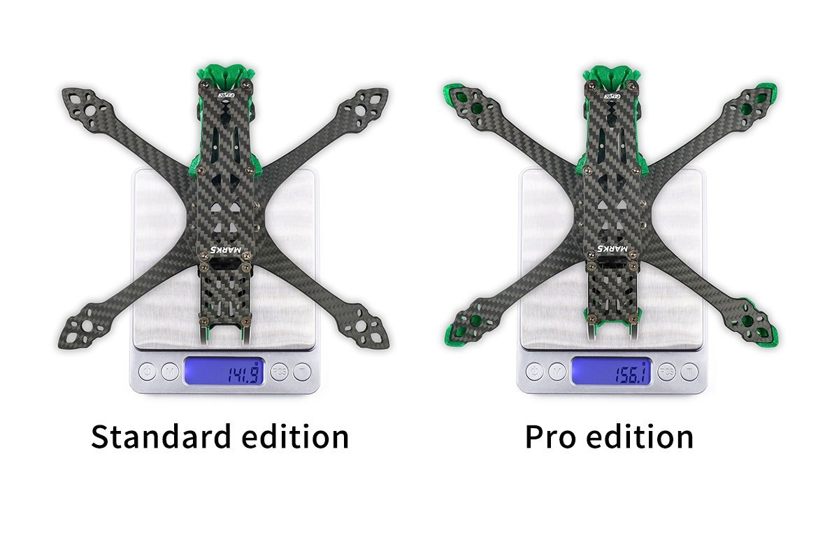 GEPRC FPV Freestyle Frame MARK5 Pro O3- Deadcat Green 24 - GEPRC