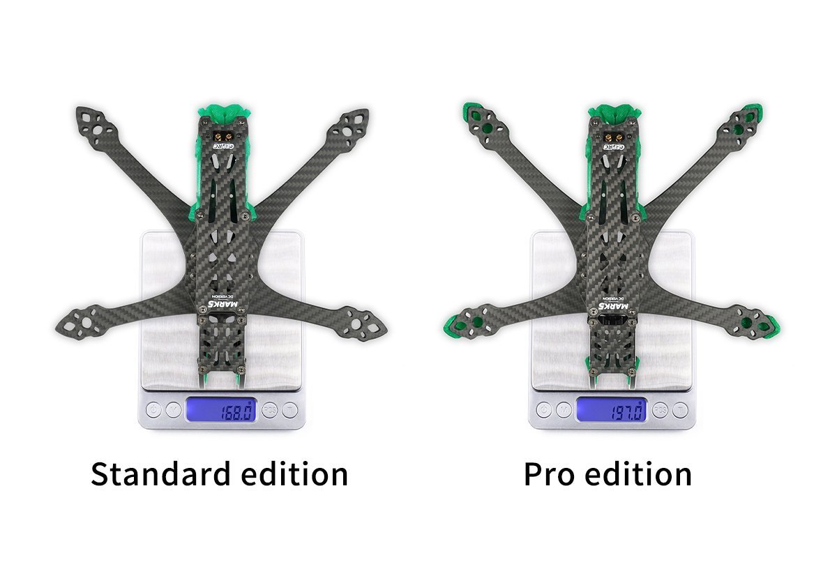 GEPRC FPV Freestyle Frame MARK5 Pro O3- Deadcat Green 29 - GEPRC