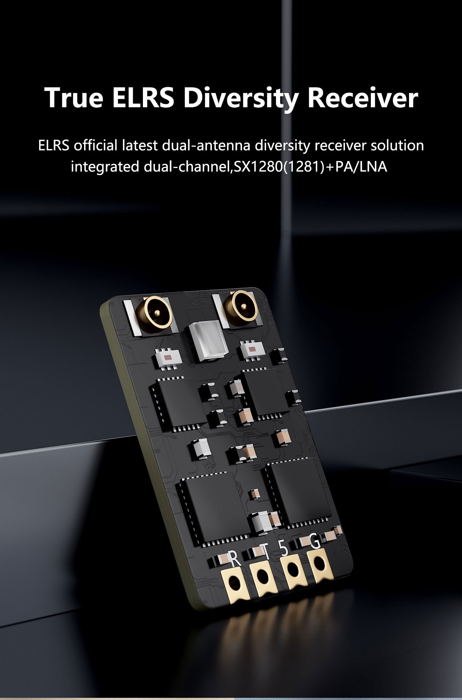 GEPRC ELRS DUAL 2.4G Diversity Receiver 20 - GEPRC