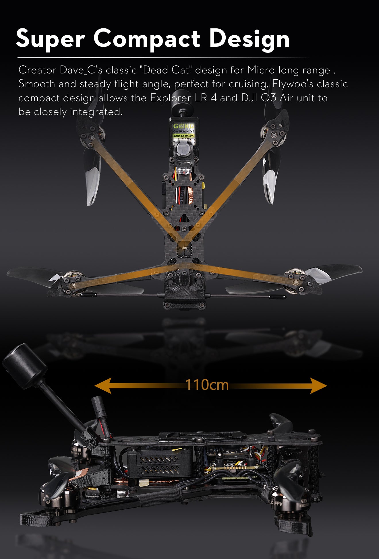 FLYWOO Explorer LR 4 O3 DJI O3 BNF 13 - Flywoo