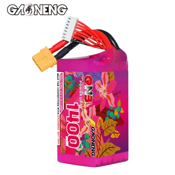 GAONENG GNB 6S 22.2V 1400mAh 160C XT60 LiPo Battery