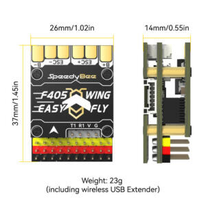 SpeedyBee F405 WING Mini Fixed Wing Flight Controller 4 - Speedybee