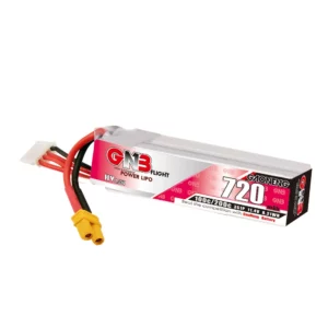 GNB GAONENG 3S 720mAh 11.4V 100C LiHV Battery - XT30 4 - Gaoneng GNB