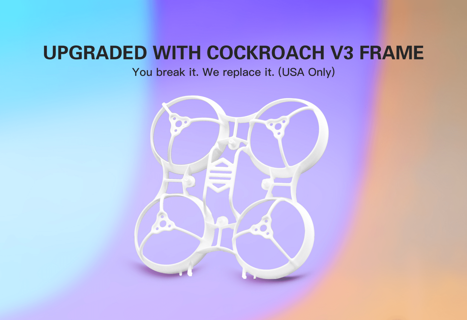 Hummingbird V3.1 BNF ELRS Micro Whoop 12 - NewBeeDrone