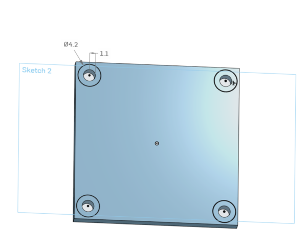 25x25 Flexible 3D Printed M2 Mount (AIO, DJI 04, ETC) - Image 3