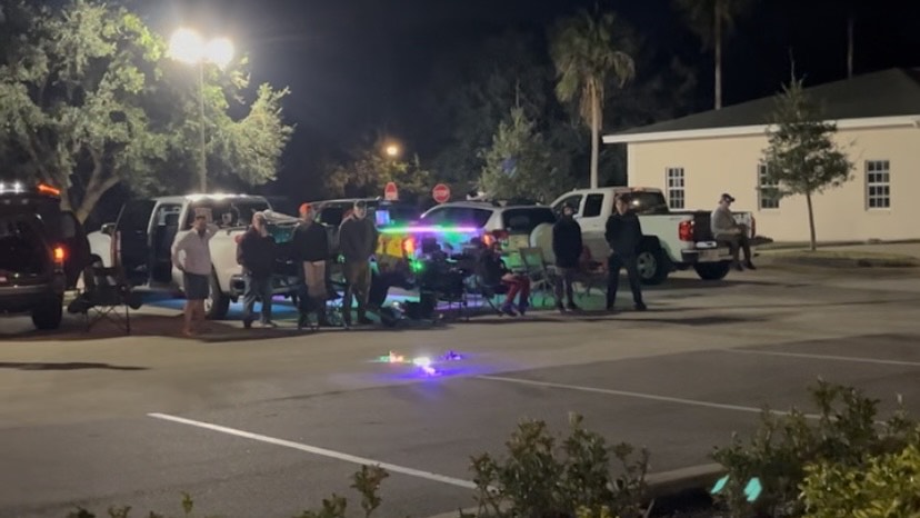 The Brevard FPV crew at night flights