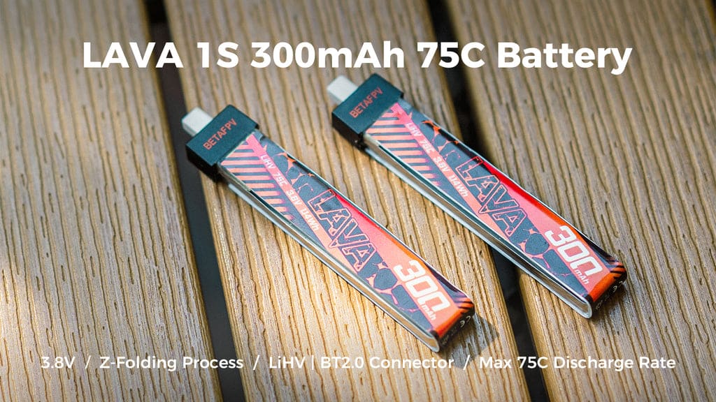 LAVA 1S 300mAh 75C Battery (5PCS)